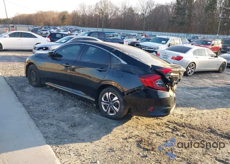 2018 Honda Civic Lx from USA, damaged, VIN 2HGFC2F57JH575520
